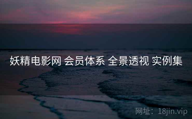 妖精电影网 会员体系 全景透视 实例集