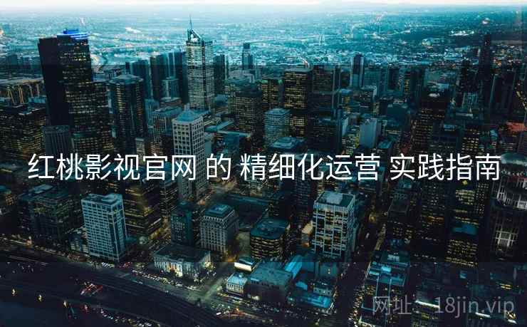 红桃影视官网 的 精细化运营 实践指南