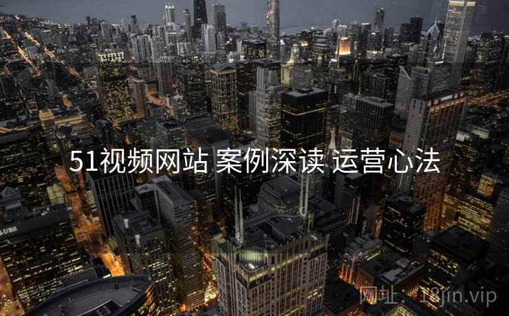 51视频网站 案例深读 运营心法