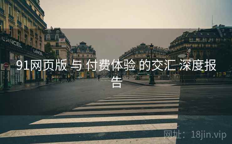 91网页版 与 付费体验 的交汇 深度报告
